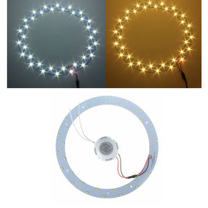18W 5730 SMD LED Panel Circle Annular Ceiling Light Fixtures Board Lamp