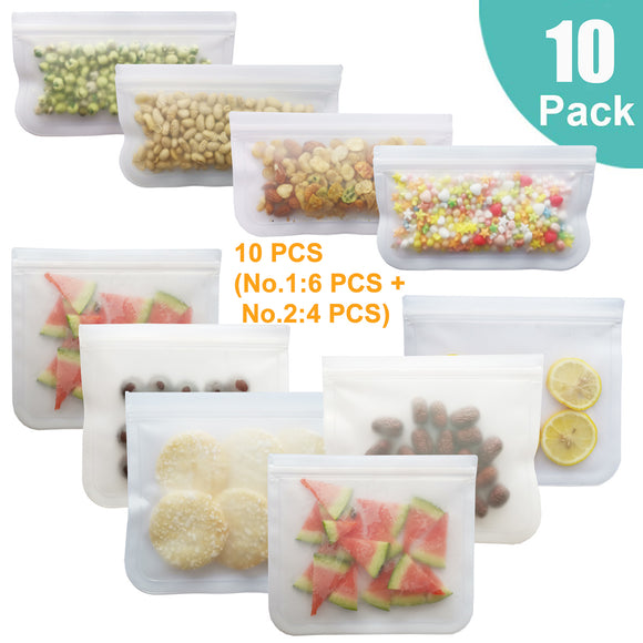 10pcs Reusable Silicone Stretch Lid Wraps Seal Bowl Cover Kitchen Food Storage Tools Kit