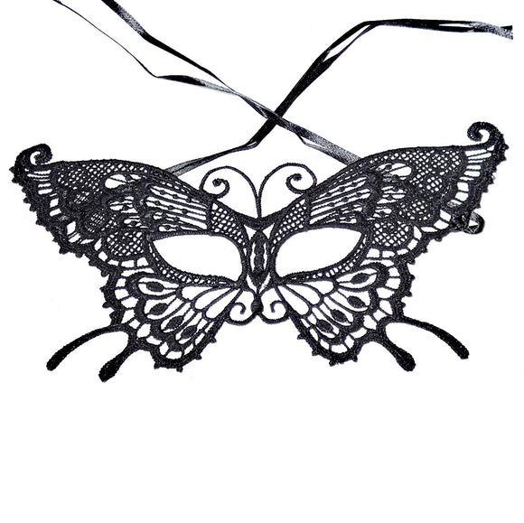 Exquisite High-End Lace Mysterious Mask Halloween Party Sexy Mask Lace Mask Masquerade Mask