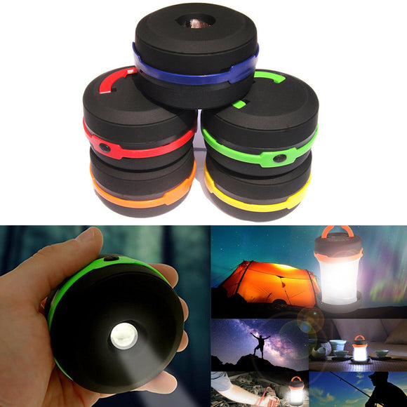 100LM Portable Waterproof LED Camping Tent Light Outdoor Emergency Lantern Battery Flashlight Lamp