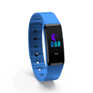 XANES F8C 0.96 Touchscreen Waterproof Smart Bracelet Heart Rate Monitor Fitness Smart Watch Mi Band"