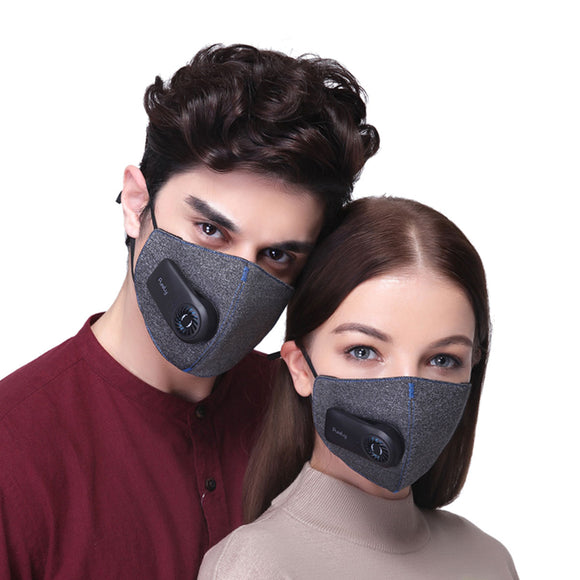 Xiaomi Outdoor Cycling Mouth Face Mask PM2.5 Filter With Electric Purifier Unisex Hiking Running