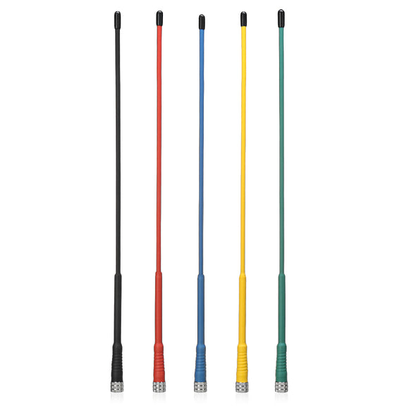 Dual Frequency VHF/UHF 144/430mhz High Gain Handheld Soft Antenna SMA-M