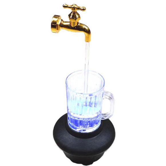 Magic Faucet Mug Creative Magic Suspended Water Imitation Water Floating Decoration Novelties Toys