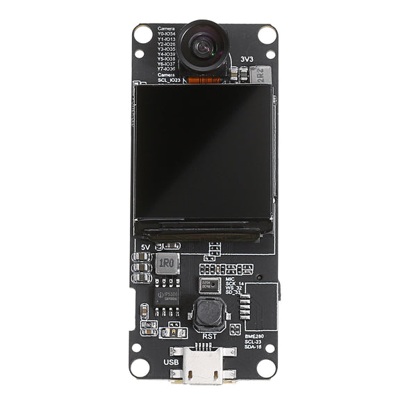 TTGO T-Camera Plus ESP32-DOWDQ6 8MB SPRAM OV2640 Camera Module 1.3 Inch Display With WiFi bluetooth Board