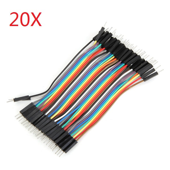 800pcs 10cm Male To Male Jumper Cable Dupont Wire For Arduino