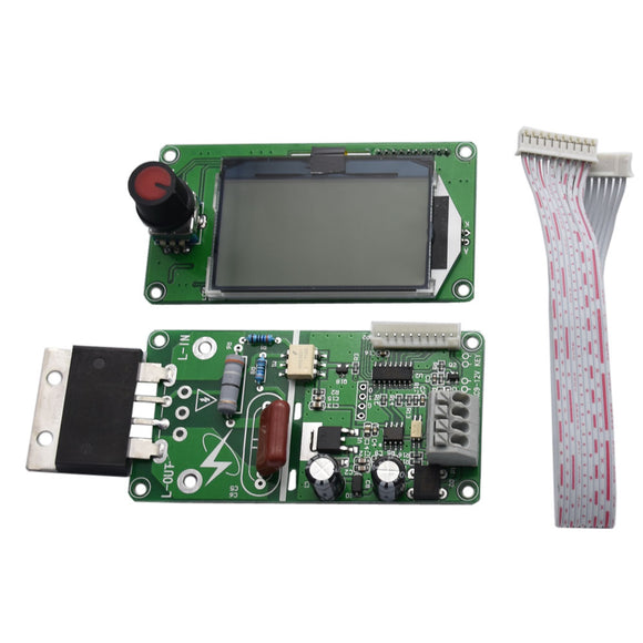 100A LCD Display Digital Double Pulse Encoder Spot Welder Welding Machine Transformer Control Module