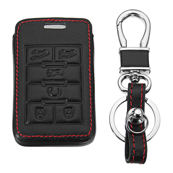 Leather Cover Remote Car Key Case/bag for Cadillac