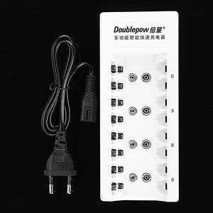 Doublepow K08 Multi Function AA AAA 9V NI-MH NiCd Rechargeable Battery Charger