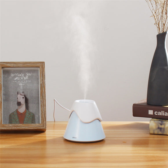 250ml Snow Mountain Shape Car Electric Air Diffuser Humidifier USB Office Home