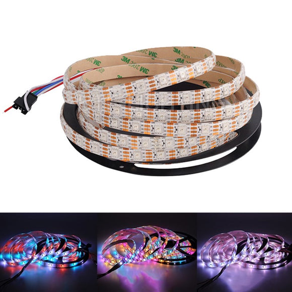 1M 5M WS2813 Waterproof Dream Color Changing 4 Pins LED Strip Light for Outdoor DV5V