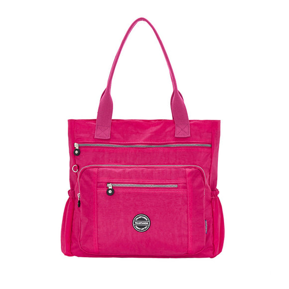 Women's Large Capacity Waterproof Nylon Handbag Shoulder Bag