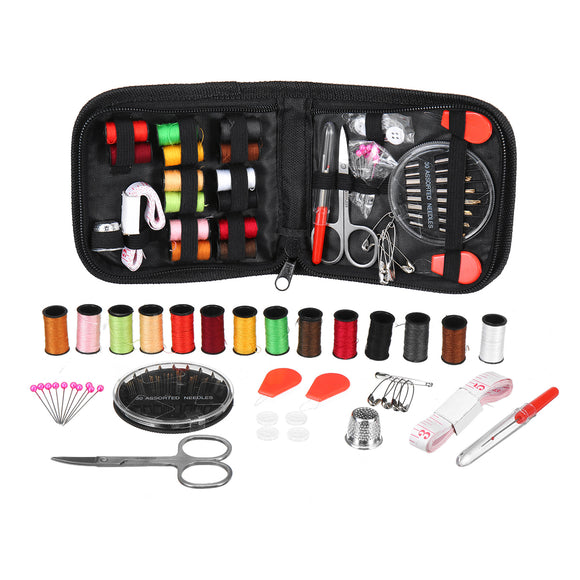 70pcs Sewing Tools Kit Set Needlework Box For Domestic Essential Sewing Machine