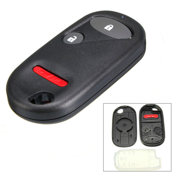 3 Buttons / 2+Panic Blank Case Shell Replace For Honda Civic Element Remote Key