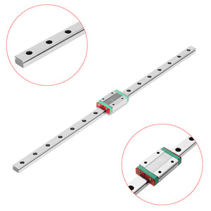 MGN12 400mm Linear Rail Guide with MGN12H Block CNC Tool