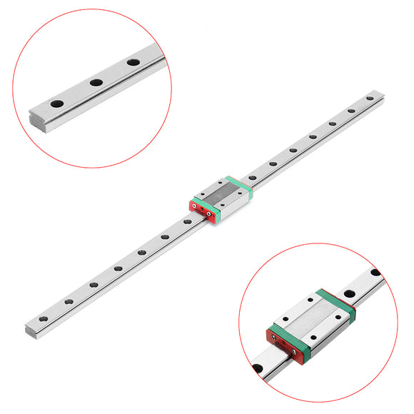 MGN12 400mm Linear Rail Guide with MGN12H Block CNC Tool