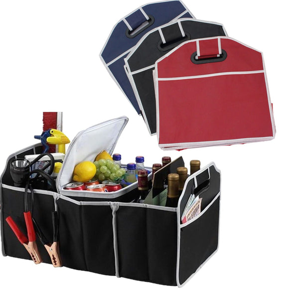 New Foldable Collapsible Car Boot Storage Box Heavy Duty Tidy Tool Organizer Bag