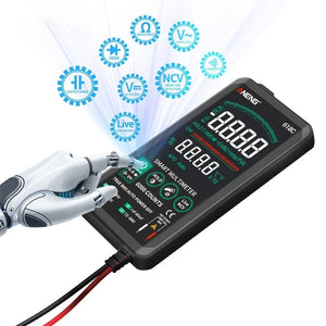 ANENG 618C Digital Multimeter Smart Touch DC Analog Bar True RMS Auto Tester Professional Capacitor NCV Testers Meter