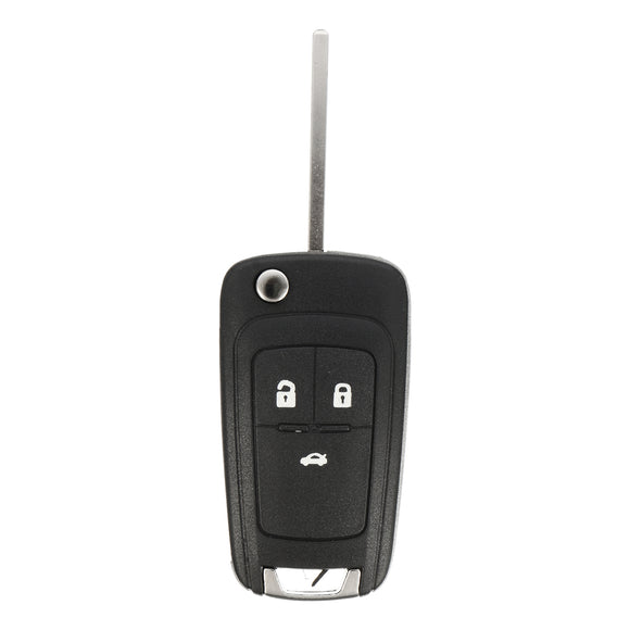 Car Remote Key 315MHz ID46 Fob 3 Button Uncut for Chevrolet Cruze 2010-2015