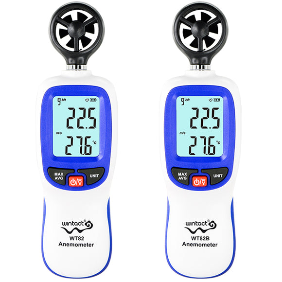 Wintact WT82 WT82B bluetooth Digital Anemometer Mini Wind Speed Meter Wind Meter