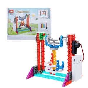 HIQ B715 Electric Pendulum 84PCS Blocks Toys Building Educational Bricks