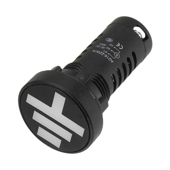22mm Round Indicator Light Ground Position Red Green Two-color Indicator