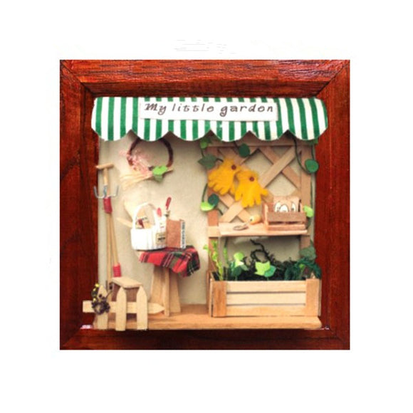 Hoomeda DIY Handmade My Little Garden Kit Photo Frame Decorate Gift Christmas Birthday