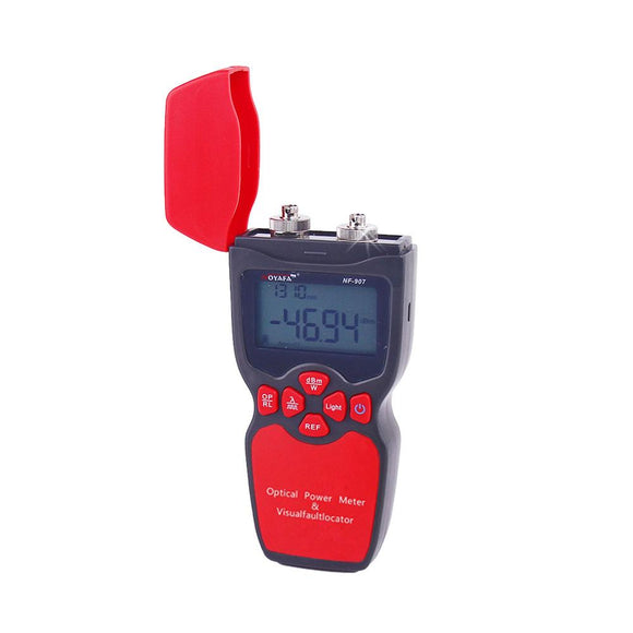 NOYAFA NF-907 2-in-1 Optical Multimeter Fiber Optical Power Meter & Visual Fault Locator 800-1700nm Wavelength