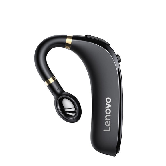 Lenovo HX106 bluetooth 5.0 Headset Wireless Earphone Single Ear HiFi Sound Noise Reduction HD Call Sports Earhook Earbuds with Mic