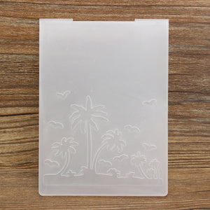 Maple Leaf Coco Tree Plastic Photo Album Paper Work Scrapbook DIY Cutting Dies