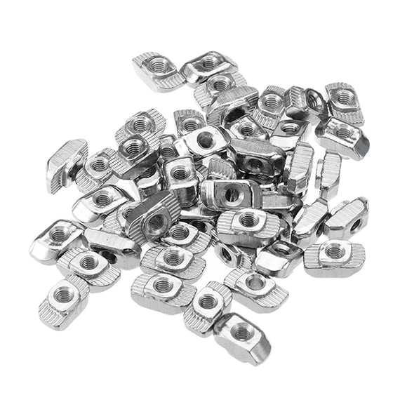 Machifit 50pcs M4 T Sliding Nut Block for 3030 Aluminum Profile