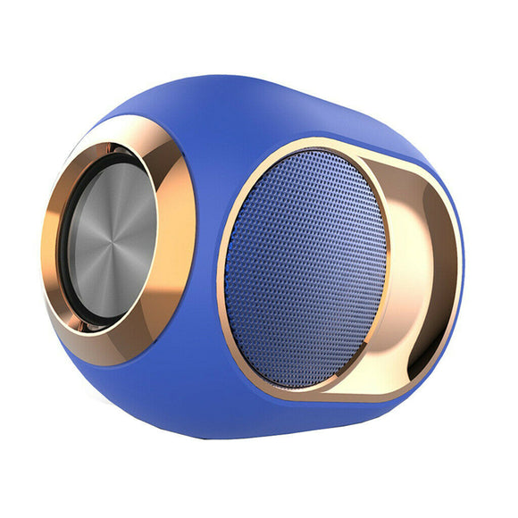 X6 FM Radio Wireless bluetooth Speaker Subwoofer Dual Sound Speaker AUX