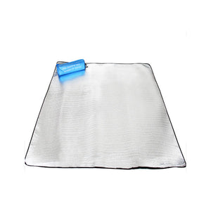 Camping Hiking Moisture Proof Mat Tent Picnic Mat Pad Aluminium Film Double Sided