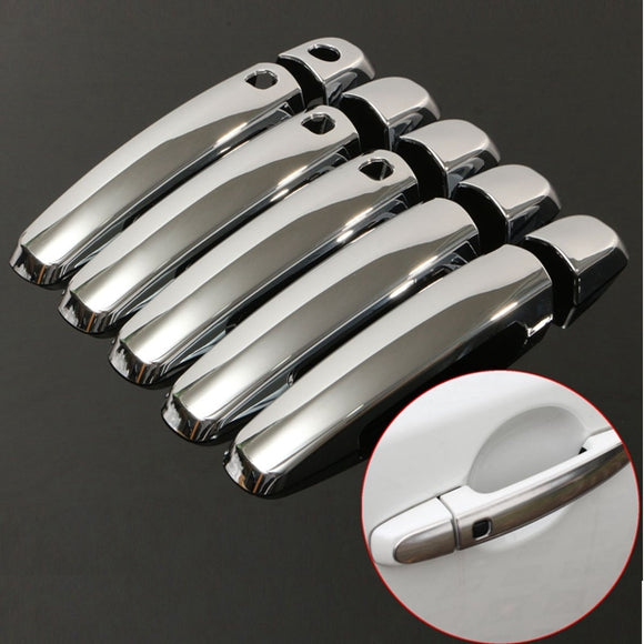 Car Door Handle Cover Handle Shell Silver Bright for SUZUKI 2006- 2015