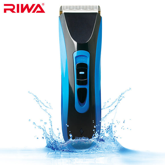RIWA RE-750A Waterproof Professional Hair Trimmer Cordless Hair Clipper Electric Hair Cutting Machine CE Certificated
