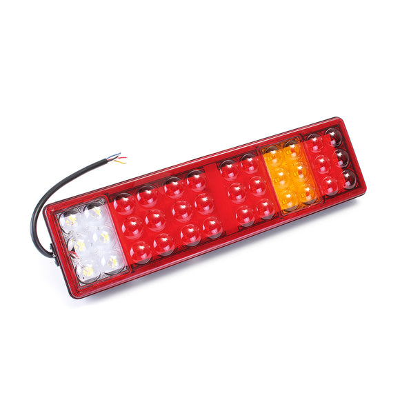 24V 72LED Car Tail Light Rear Indicator Brake Trun Signal Lamp IP67 Waterproof forTrailer Truck