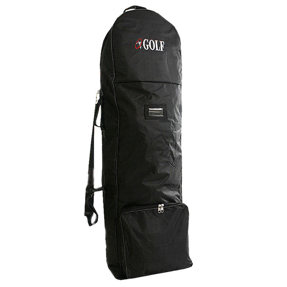 130x36x25cm Nylon Golf Aviation Bag Waterproof Portable Folding Travel Bag Cover with Wheels