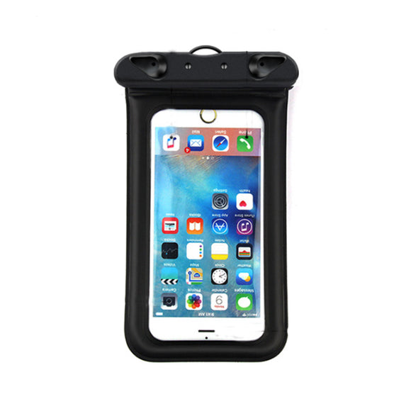 IPRee 6 Inch Waterproof Mobile Phone Bag Holder Pouch For iPhone X Xiaomi Outdoor Float Swimming