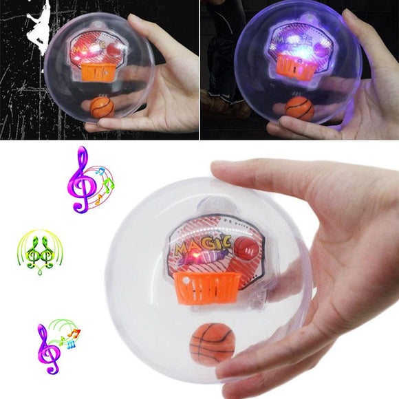 Plastic Rotating Fidget LED Light Basketball ADHD Autism Reduce Stress Focus Attention Toys