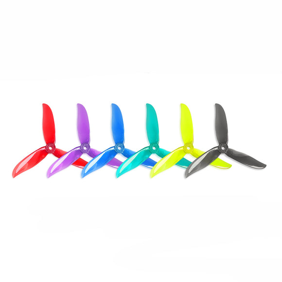 2 Pairs DALPROP Cyclone T5050C Pro 5 Inch Unbreakable 3-blade Propeller for RC Drone FPV Racing
