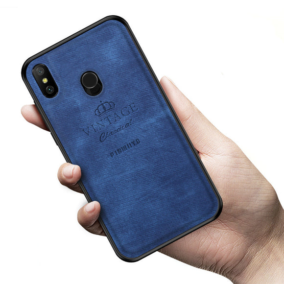 MOFI PINWUYO Shockproof PU Leather Soft TPU Back Cover Protective Case for Xiaomi Redmi Note 6 Pro