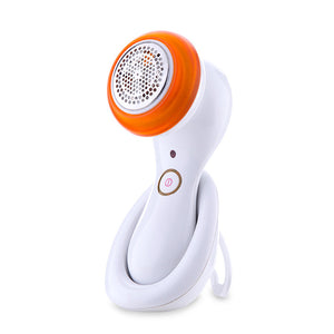 Loskii AE-910 Electric Rechargeable Waterproof Lint Remover Fabric Sweater Shaver with Charging Base