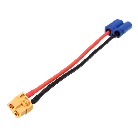 150mm XT60 Female Plug To EC5 Male Plug Adapter Connector