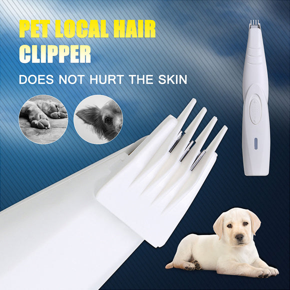 Cat Dog Hair Clipper Low Noise Rechargeable Cordless Hair Trimmer Hair Shears Tool Electric Clippers Supplies