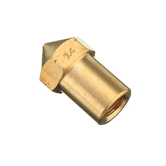 0.4mm Creatbot Copper M6 Thread Extruder Nozzle For 1.75mm Filament 3D Printer Part