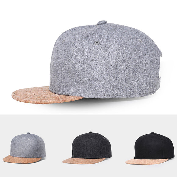 NUZADA Cotton Baseball Cap Unisex Hip-Hop Hat Adjustable Flat Brim Men Women Cycling Hat