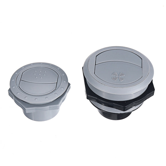 60/75mm Round Air Outlet Vent For RV Bus Boat Yacht Air Conditioner Replacement Accessories