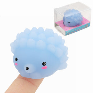 Hedgehog Mochi Squishy Squeeze Cute Healing Toy 4cm Kawaii Collection Stress Reliever Gift Decor