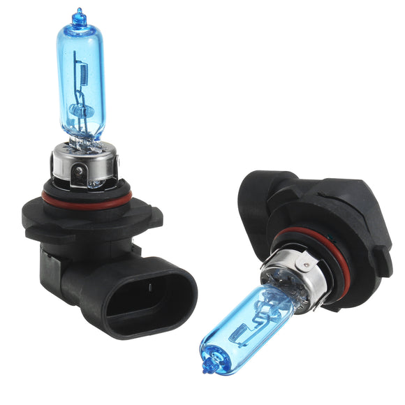 Pair Super Bright 9005/HB3 65W 100W 12V 4500K White Car Halogen Headlights Fog Lights Bulbs