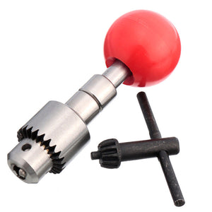 0.3-4mm Mini Hand Drill with Key Chuck Micro Craft Hand Drill